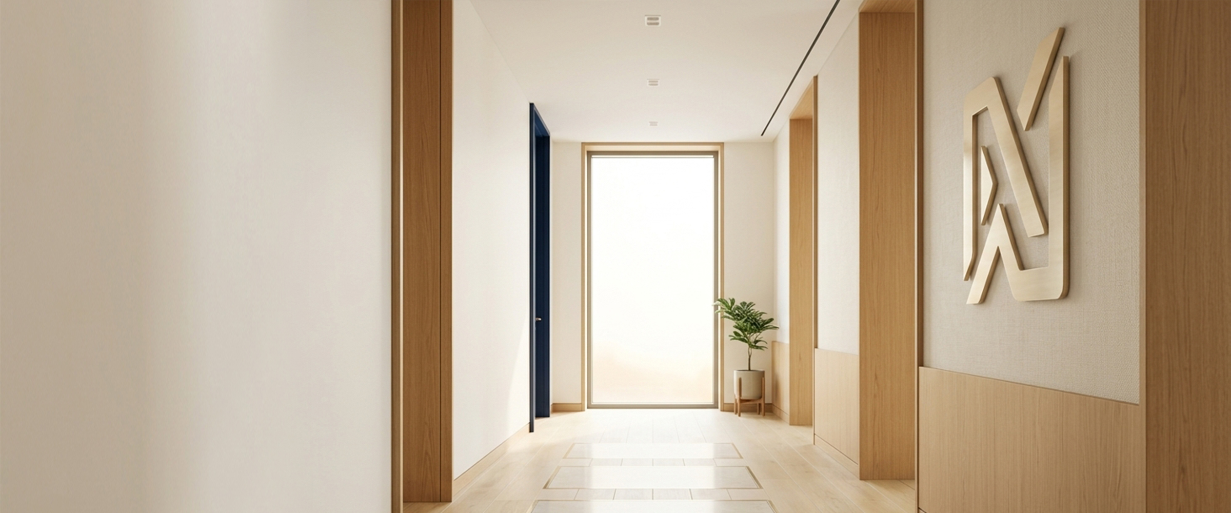 Detalle arquitectónico contemporáneo